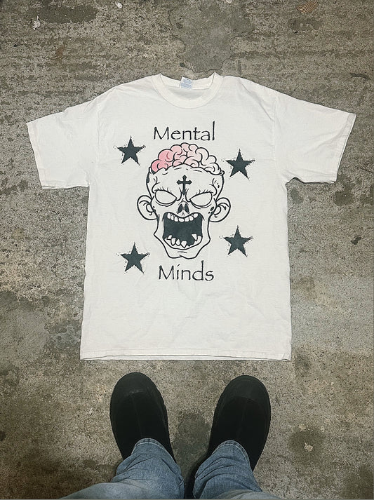MENTALMINDS TEE " WHITE "
